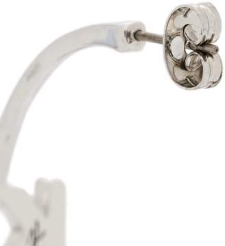Karl Lagerfeld Paris Double K hoop earrings