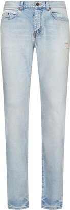 Saint Laurent Button Detailed Jeans