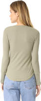 Thumbnail for your product : Monrow Long Sleeve V Neck