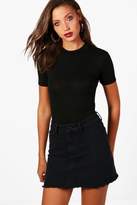 Thumbnail for your product : boohoo Tall Round Neck Bodysuit