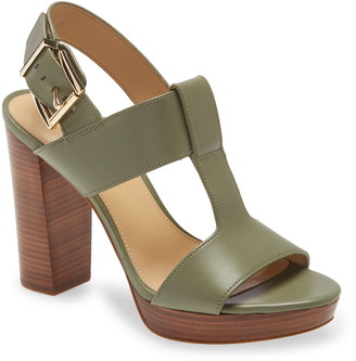 michael kors green heels