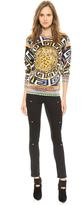 Thumbnail for your product : Versace Printed Long Sleeve Top