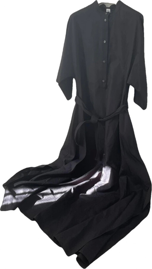 HERMES チュニック Maxi dress with cartridge ERIKA RUFFLE MAXI DRESS – Hummingbird The Shop