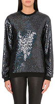 Thumbnail for your product : Jaded London Holographic sequin sweatshirt