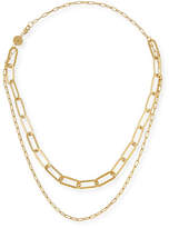 Thumbnail for your product : Jennifer Zeuner Jewelry Ema Double-Layer Chain Necklace