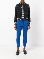 Thumbnail for your product : DSQUARED2 slim logo track trousers