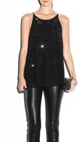 Thumbnail for your product : Milly Racerback Rhinestone Tank