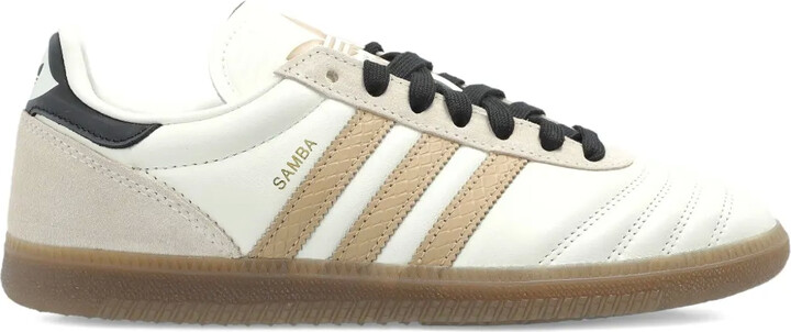 adidas Samba stripes leather sneakers