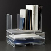 Thumbnail for your product : Container Store like-it Landscape Letter Tray Clear