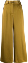 Thumbnail for your product : Peter Pilotto Cropped Wide Leg Trousers