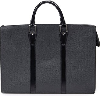 gray and black louis vuittons handbags