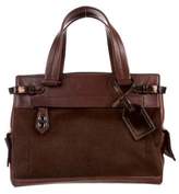 Thumbnail for your product : Reed Krakoff Ponyhair Editor Satchel