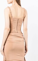 Thumbnail for your product : Dion Lee Ruched Mini Dress
