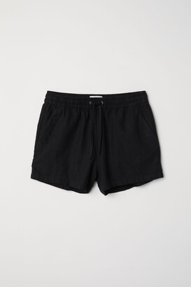 H&M Linen-blend shorts