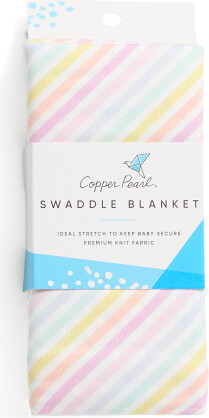 TJMAXX Lucky Knit Swaddle Blanket, Spandex/Polyester/Rayon
