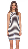 Thumbnail for your product : Alexander Wang T by Stripe Tank Dress