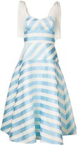 Thumbnail for your product : DELPOZO striped A-line dress