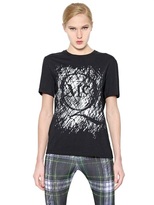 Thumbnail for your product : McQ Logo Printed Cotton T-Shirt