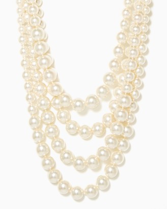 Charming charlie Four-Strand Pearl Necklace