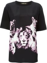 Roberto Cavalli T-Shirt À Lion Imprimé