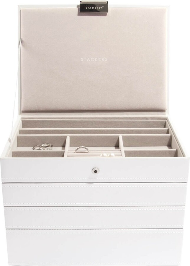 Women's Stackers White Classic Jewelry Box Set Of Four - ShopStyle ...