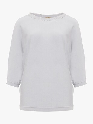 Phase Eight Cali Chain Knitted Jumper, Sage