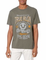 true religion denim shirt mens