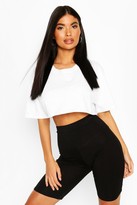 Thumbnail for your product : boohoo Petite Basic Cycle Short