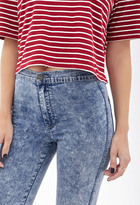 Thumbnail for your product : Forever 21 Mineral Wash Jeggings