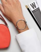 Thumbnail for your product : ASOS Sleek Open Circle Cuff Bracelet