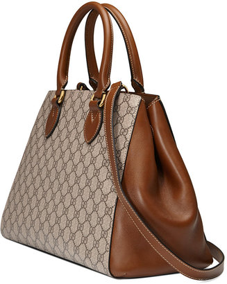 Gucci GG Supreme top handle bag