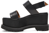 Thumbnail for your product : Givenchy Leather Ursa Flatform Sandals