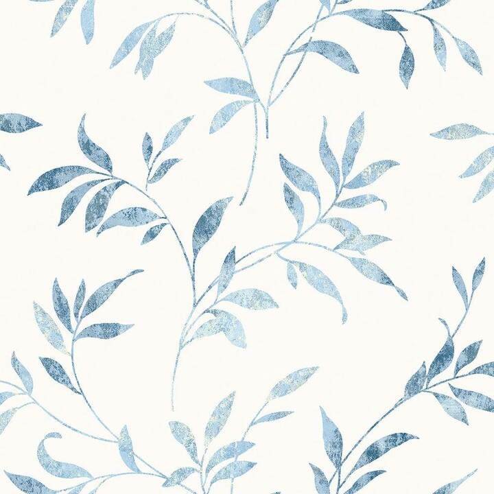 Chesapeake Sanibel Light Blue Trail Light Blue Wallpaper Sample