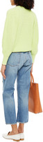 Thumbnail for your product : Rag & Bone Maya Cropped Distressed High-rise Straight-leg Jeans