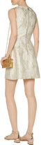 Thumbnail for your product : Alice + Olivia Metallic Jacquard Mini Dress