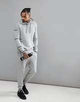 Thumbnail for your product : Reebok Training logo hoodie in gray ce4766