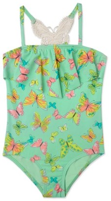 Hula Star Toddler Girl's 'Dreamy Butterfly' One-Piece Swimsuit