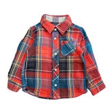 Thumbnail for your product : Bit’z Bit'z Kids - Boy's Reversible Shirt - Multi/Orange