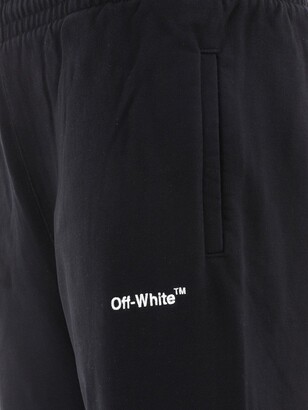 Off-White Logo Embroidered Track Pants