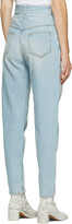 Thumbnail for your product : Maison Margiela Blue Destroyed Jeans