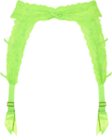 Thumbnail for your product : Agent Provocateur Margot Suspender Green