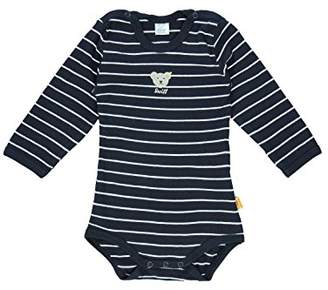 Steiff Unisex Baby 0008743 1/1 Sleeves Polka Dot Bodysuit, Blue Marine, (Manufacturer Size:80)