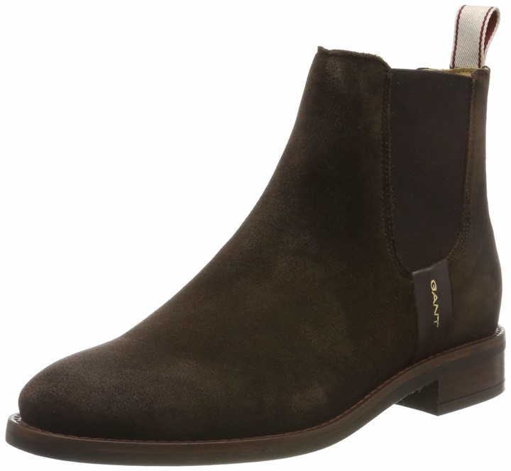 Chelsea Boots Dark Brown Womens Shop The World S Largest Collection Of Fashion Shopstyle Uk