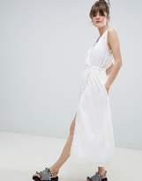 Thumbnail for your product : Leon and Harper Frill Wrap Midaxi dress