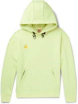 Thumbnail for your product : Nike Acg Nrg Logo-Embroidered Fleece-Back Cotton-Blend Jersey Hoodie