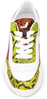 Thumbnail for your product : Joshua Sanders Snake Print Low-Top Sneakers