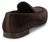 Thumbnail for your product : Magnanni Croc-Print Velvet Loafers