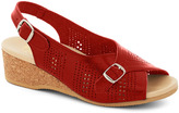 Thumbnail for your product : Worishofer The Perf Sandal in Cherry