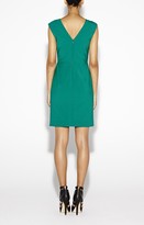 Thumbnail for your product : Nicole Miller Cross Pleat Dress