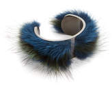 Thumbnail for your product : Ferragamo Fur Cuff Bracelet